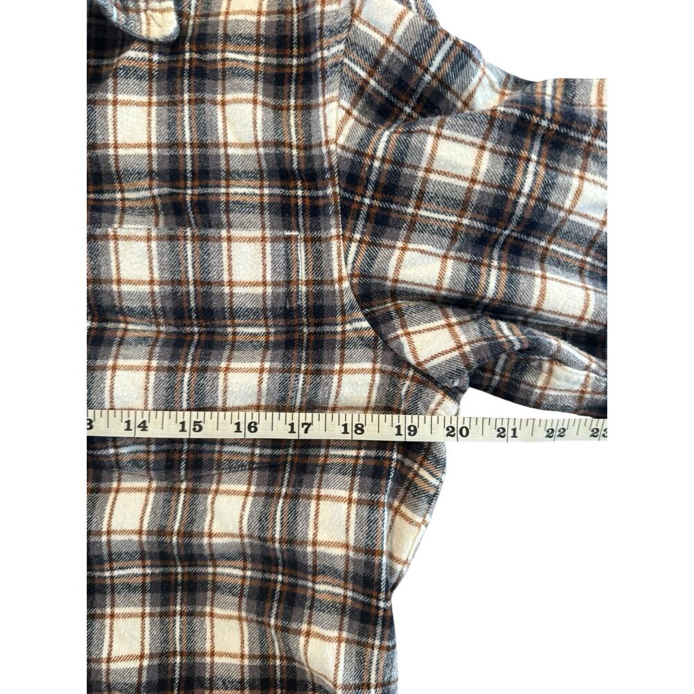 Red Head Plaid Flannel Shirt Mens Small Brown Cotton Bass Pro - Picture 7 of 9
